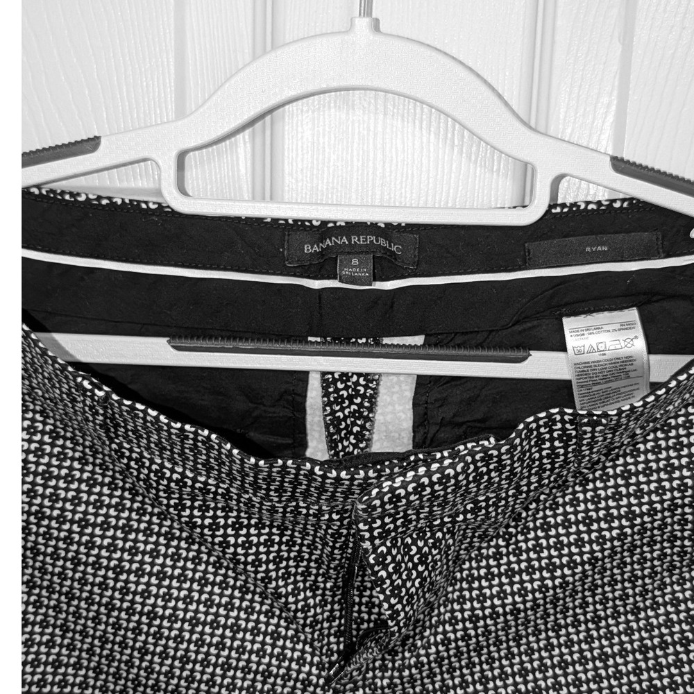 Banana Republic Ryan Slim Straight Leg Pants Womens size 8 - Picture 2 of 3